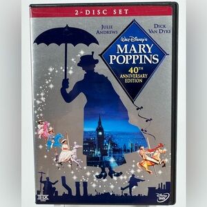 New.  Mary Poppins 40th Anniversary Edition DVD.